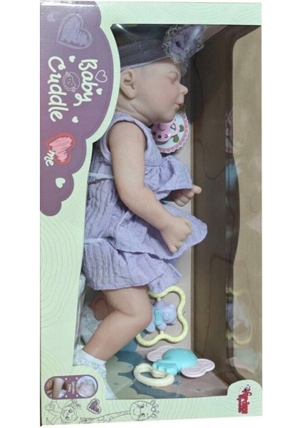 KNG-902-5 905-2 Kut 43 cm Gerçekçi Bebek ve