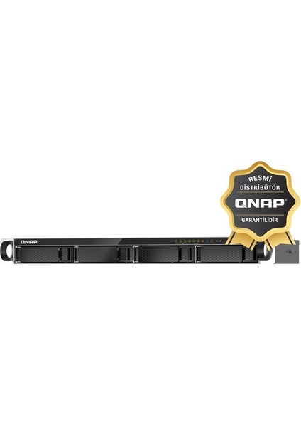 Qnap TS-435XEU-4GB Ram 4 HDD Yuvalı Rack Nas (Resmi Distribütör Garantili)