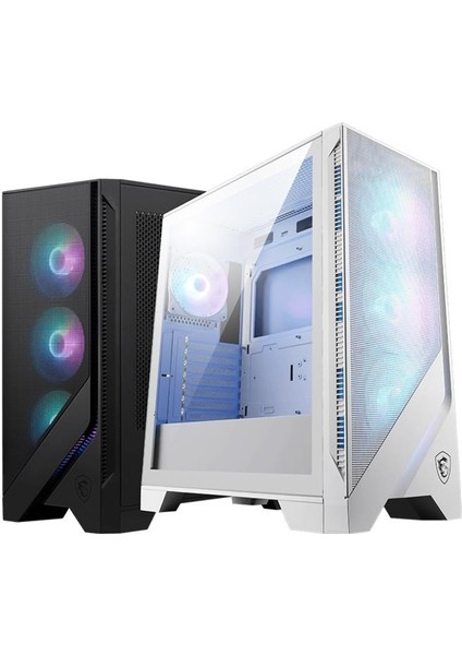 Msı Mag Forge 320R Aırflow Tempered Glass Argb Fan USB 3.2 Matx Bılgısayar Kasası