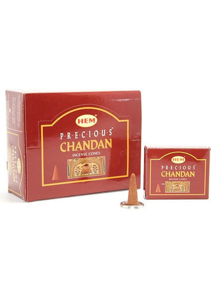 Precious Chandan Aromalı Konik Tütsü