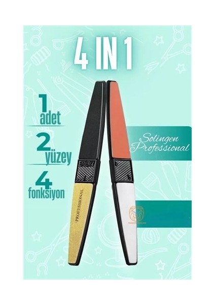 Bfs 4 Fonksiyon Tırnak Törpü ve Parlatma Solingen
