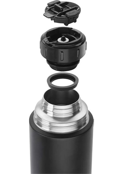 Zwilling Termos, Entegre Fincan, Termos Sürahi, Çift Duvarlı Yalıtım, 1 Litre, Siyah modelleri