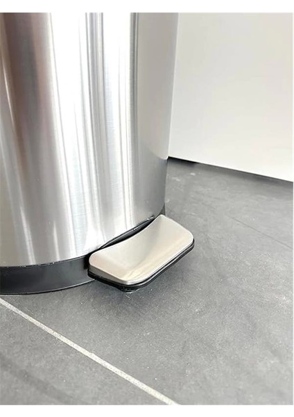 ME903006BOMBE Kapaklı Çelik Çöp Kovası 30LT Fırçalı, Siyah fırsatları