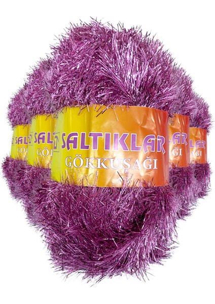 5 Adet Gökkuşağı El Örgü İpi Yünü 12