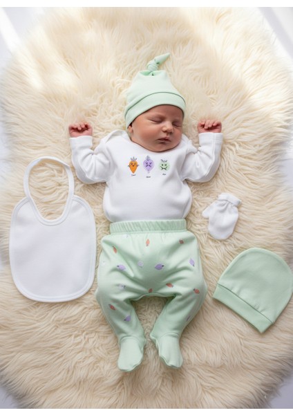 Hastane Çıkışı,yenidoğan, Bebek 5'li Hastane Çıkışı, Zıbın Seti | %100 Pamuk fiyatları