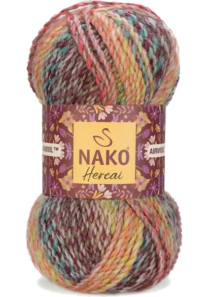 5 Adet Hercai Ebruli Hırka Kazak Atkı Bere El Örgü İpi Yünü 28030 fiyatları