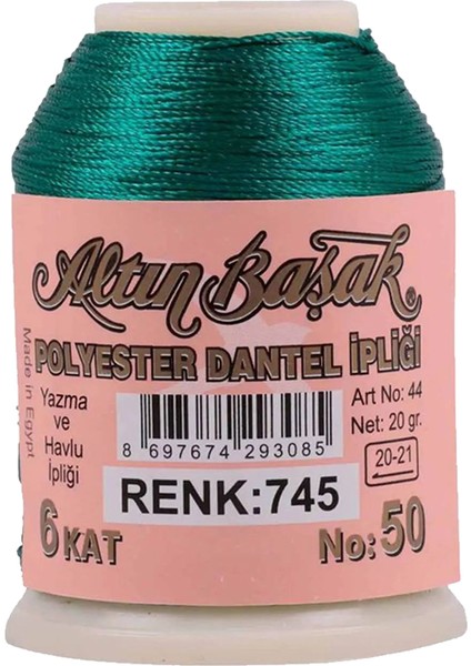 3 Adet Oya ve Dantel İpi 20 gr - Royaleks - No: 745 modelleri