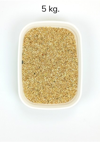 Muhabbet ve Tüm Egzotik Kuşlar Için Doğal Taze Tane Sarı Darı - 5 kg