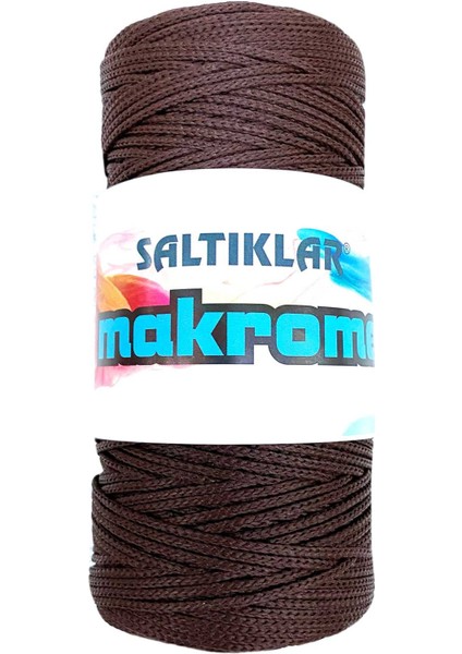 1 Adet Polyester Makrome İpi 2070 Kahve 100 gr