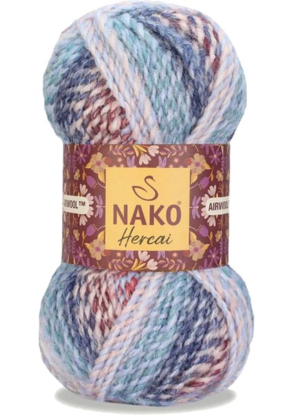 5 Adet Hercai Ebruli Hırka Kazak Atkı Bere El Örgü İpi Yünü 28132 fiyatları