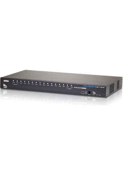 16-Port USB Hdmı/audio Kvm Switch