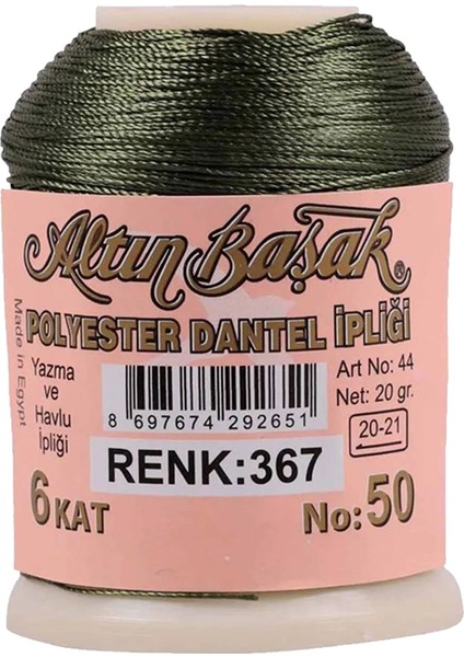 3 Adet Oya ve Dantel İpi 20 gr - Royaleks - No: 367 modelleri