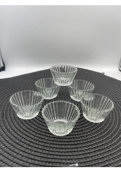 Cam Mini Sosluk, Lokumluk 6'lı ROYALEKS-RG-2023