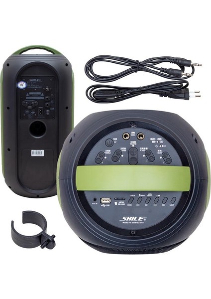 Shile SL-2019A El Mikrofonlu-Kumandalı Usb/sd/bt Işıklı Taşınabilir Şarjlı Seyyar Anfi fiyatları