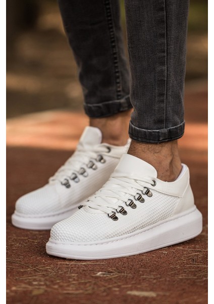 Solederva - Cbt Favo Erkek Ayakkabı Beyaz - MN021