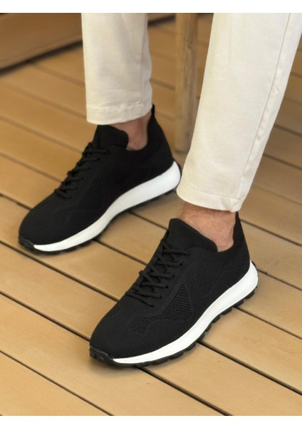 Solederva - Triko Erkek Ayakkabı Sıyah - MN2409 modelleri