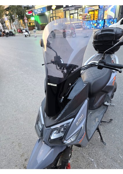 Altai F2 Max Siperlik Ön Cam 2024-2025 Model 63CM Füme Renkli 4mm