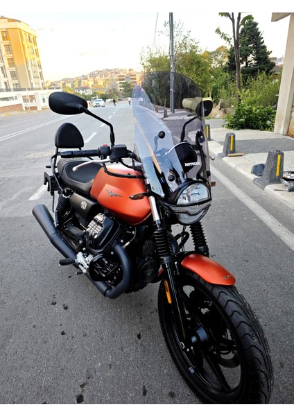 Moto Guzzi V7 Stone Siperlik Ön Cam 2021-2023 Model 53CM Füme Renkli 4mm Aparatsızdır fiyatları