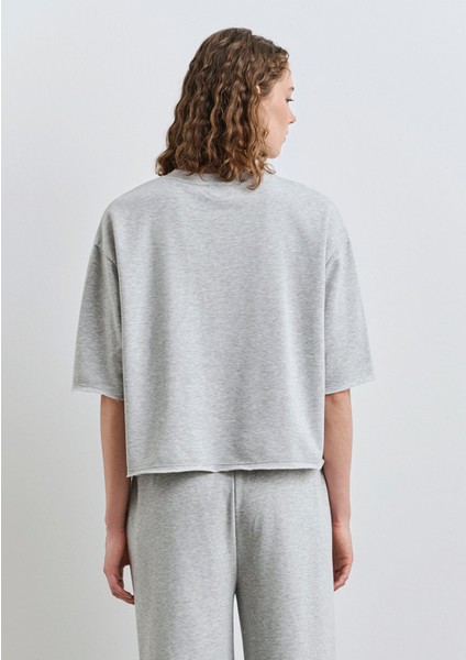 San Francisco Baskılı Gri Sweatshirt 1S10384-83096 modelleri