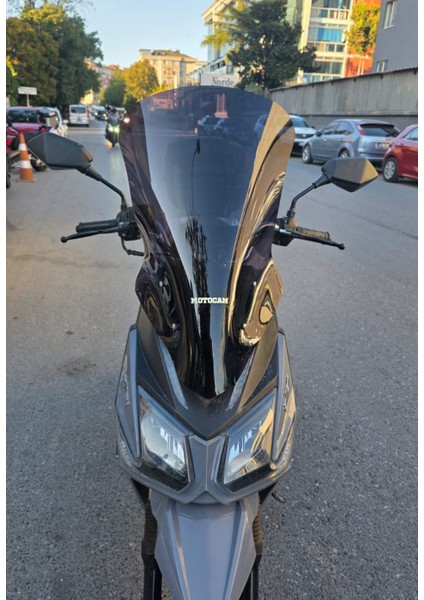 Altai F2 Max Siperlik Ön Cam 2024-2025 Model 63CM Siyah Renkli 4mm