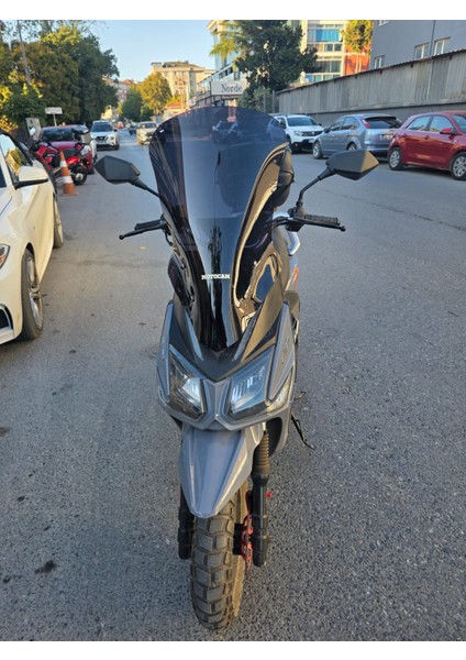 Altai F2 Max Siperlik Ön Cam 2024-2025 Model 63CM Siyah Renkli 4mm