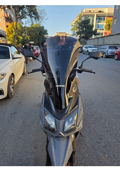 Altai F2 Max Siperlik Ön Cam 2024-2025 Model 63CM Siyah Renkli 4mm