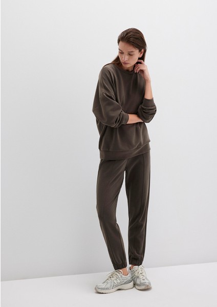 Lux Touch Tencel Tm Modal Kahverengi Eşofman Altı 1600453-90707 fiyatları