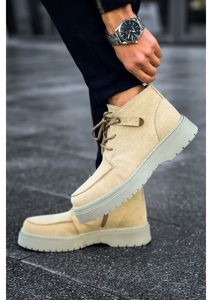 Solederva - Srt Bryggen Erkek Bot Kum - MN213 fırsatları