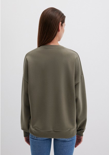 Lux Touch Tencel Tm Modal Yeşil Sweatshirt 168837-87538 indirimleri