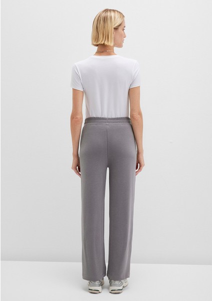 Sporty Lux Tencel Tm Modal Gri Eşofman Altı 1010635-82577