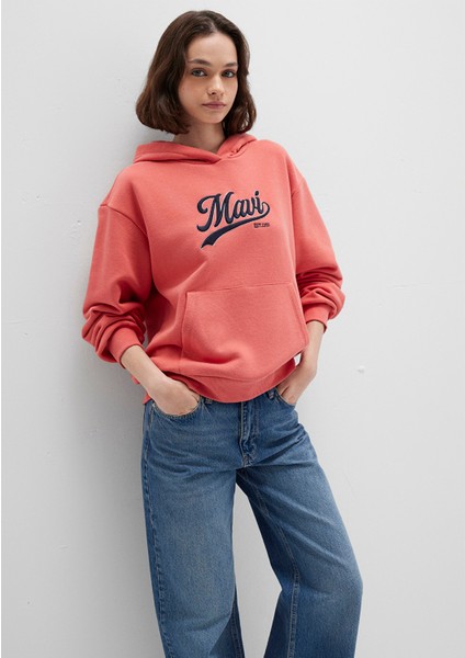 Mavi Logo Baskılı Pembe Sweatshirt 1S10420-71076 modelleri