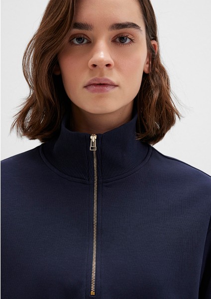 Lacivert Sweatshirt 1S10357-82318