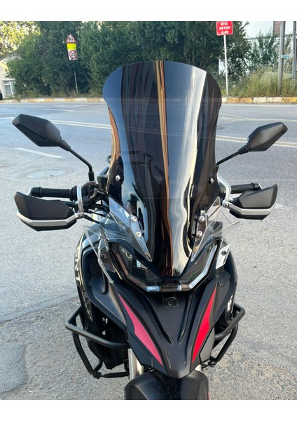 Rks Srt 900 Sx Siperlik Ön Cam 2023-2025 Model 61CM Siyah Renkli 4mm