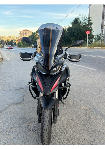 Rks Srt 900 Sx Siperlik Ön Cam 2023-2025 Model 61CM Siyah Renkli 4mm