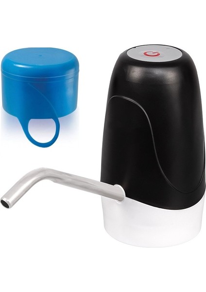 Şarjlı Damacana Su Pompası Çift Batarya Özel (Kapak Hediyeli)