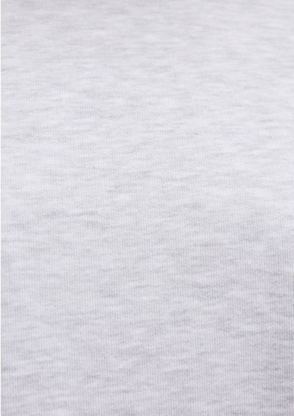 Sırt Baskılı Gri Sweatshirt 1S10364-87033