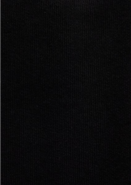 Mavi Logo Baskılı Yarı Fermuarlı Siyah Sweatshirt 1S10179-900