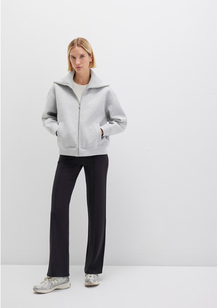 Siyah Örme Pantolon 1010968-900 fiyatları