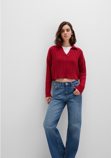 Kırmızı Triko Polo 1710717-70391