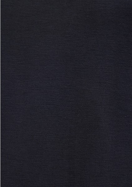 Şerit Detaylı Kapüşonlu Siyah Sweatshirt 1S10443-900