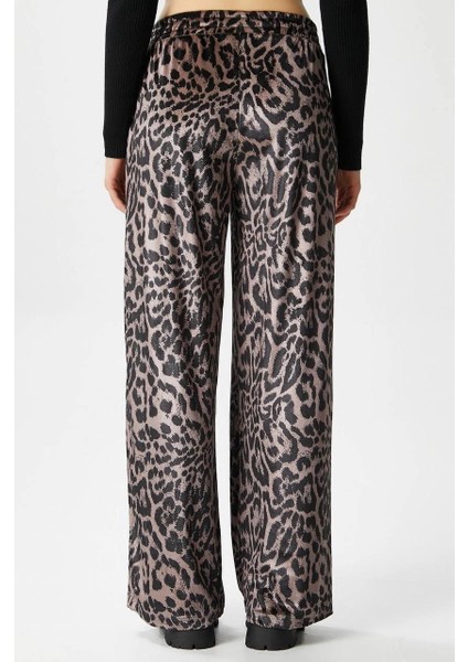 Leopar Desen Pantolon modelleri