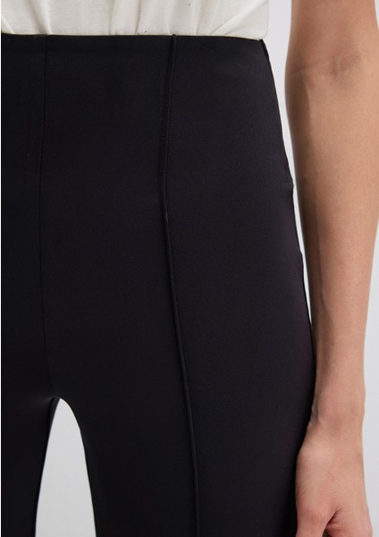 Siyah Örme Pantolon 1010968-900