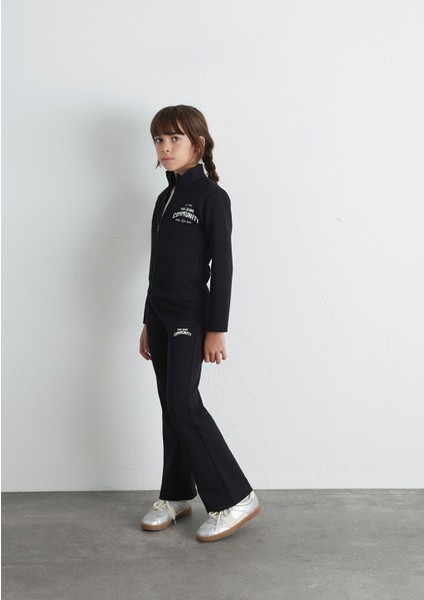 Mavi Jeans Baskılı Siyah Sweatshirt 7S10129-900