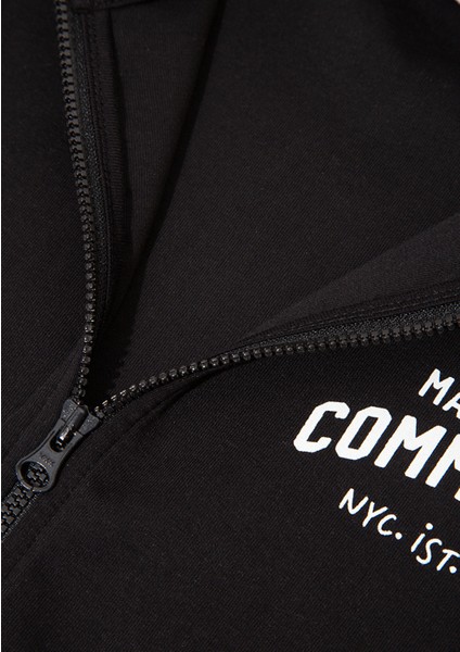 Mavi Jeans Baskılı Siyah Sweatshirt 7S10129-900