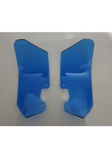 Bmw R 1200 Gs 2004-2012 Model Yan Rüzgarlık Deflektör Neon Mavi Renkli Çift fiyatları