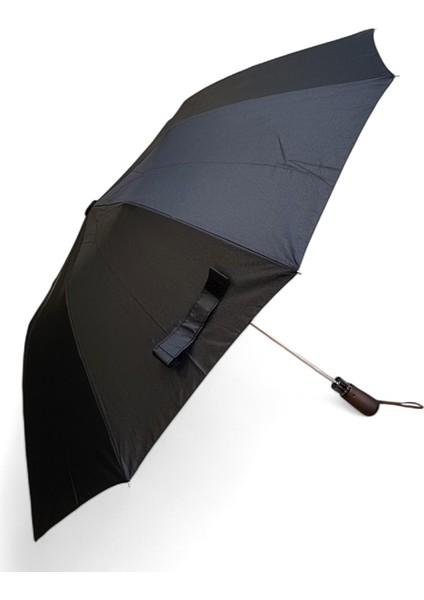 10 Telli Otomatik Açılır Ahşap Saplı Şemsiye 100 cm Çap 45 cm Kapalı Boyut Çelik Tel Manuel Kapanır modelleri