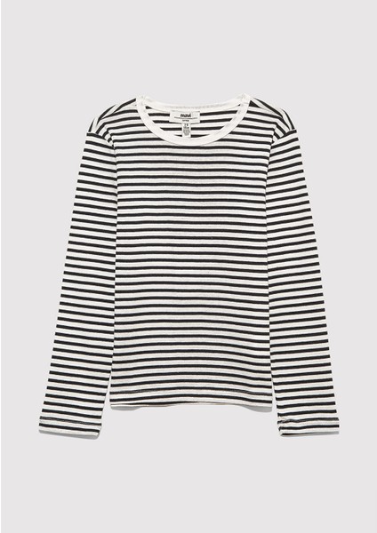 Çizgili Basic Tişört 7610351-86625 fiyatları