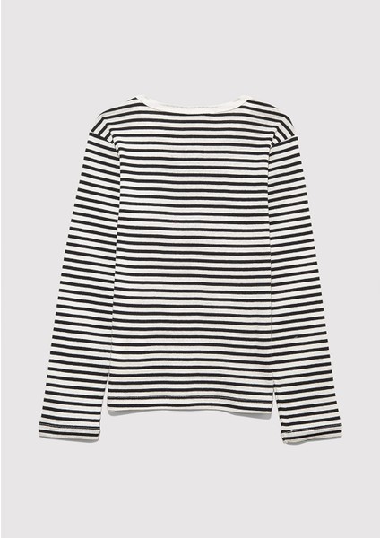 Çizgili Basic Tişört 7610351-86625 modelleri