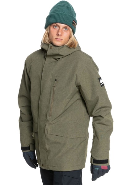 Mission Solid Jk Erkek Yeşil Snowboard Ceketi