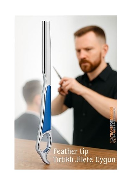 Feather Tip Jiletli Ustura Profesyonel 304 Çelik